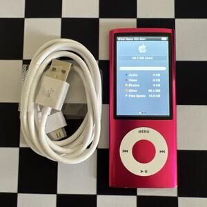 Apple iPod Nano 5th Generation 16GB TESTED Works Great